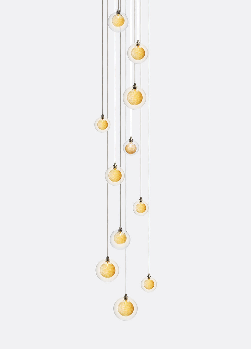 Bespoke & Customisable Glass Blown Kadur Single Pendant Light