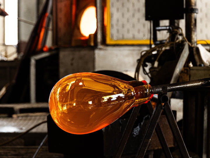 The Art of Blowing Custom Glass Lighting Fixtures