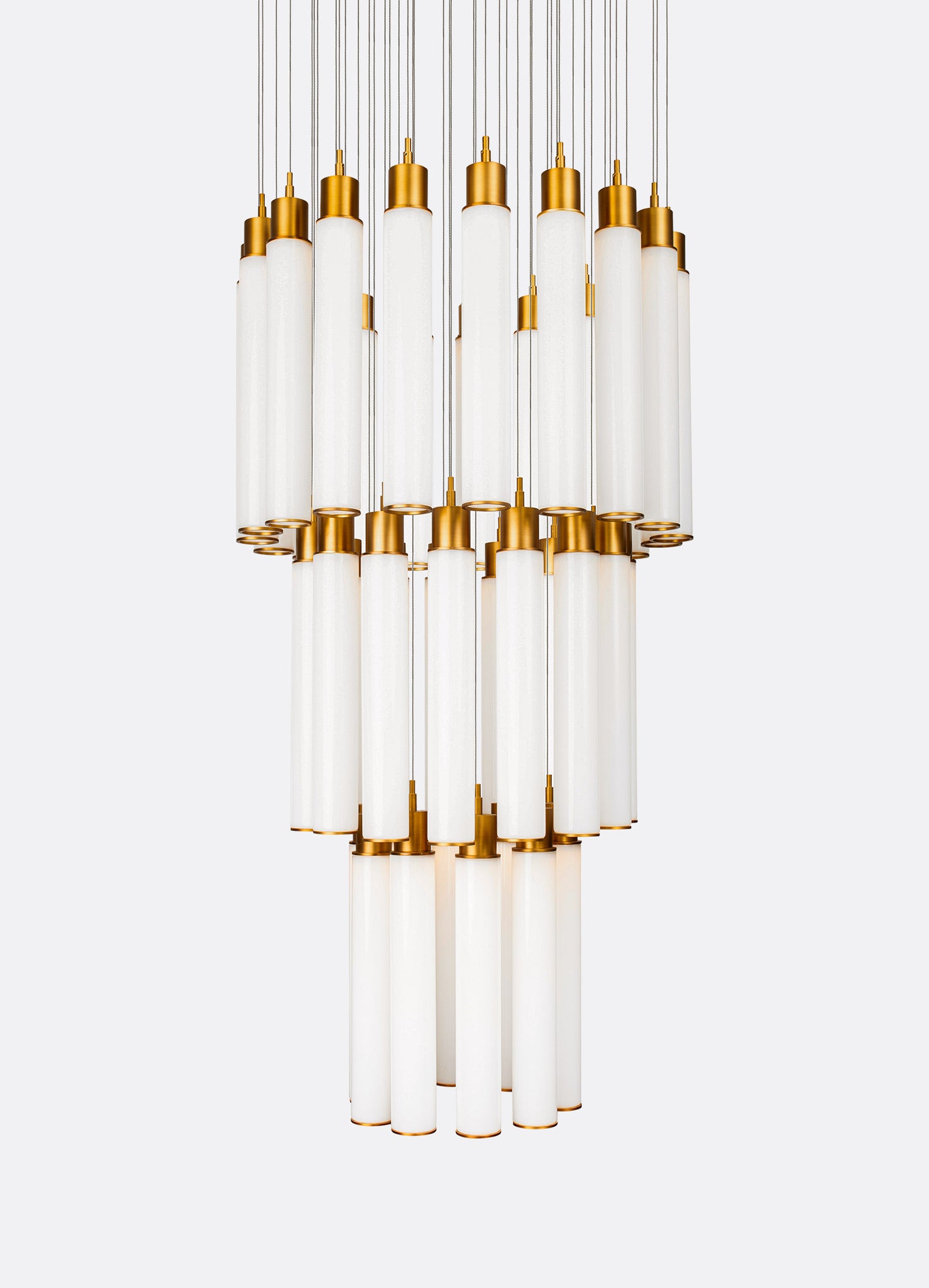 White Candle Tiered